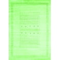 thumbnail image 1 of Ahgly Company Indoor Rectangle Solid Green Modern Area Rugs, 4' x 6', 1 of 1