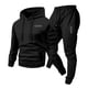 thumbnail image 3 of Ceisia Men's Loose Fit Hooded Sweatshirt & Jogger Pants Set | Casual Warm Two-Piece Tracksuit Gifts, 3 of 5
