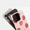 thumbnail image 4 of Strawberry Pattern For All iPhone Series Protective Phone Case Cute Cartoon Pink, 4 of 7