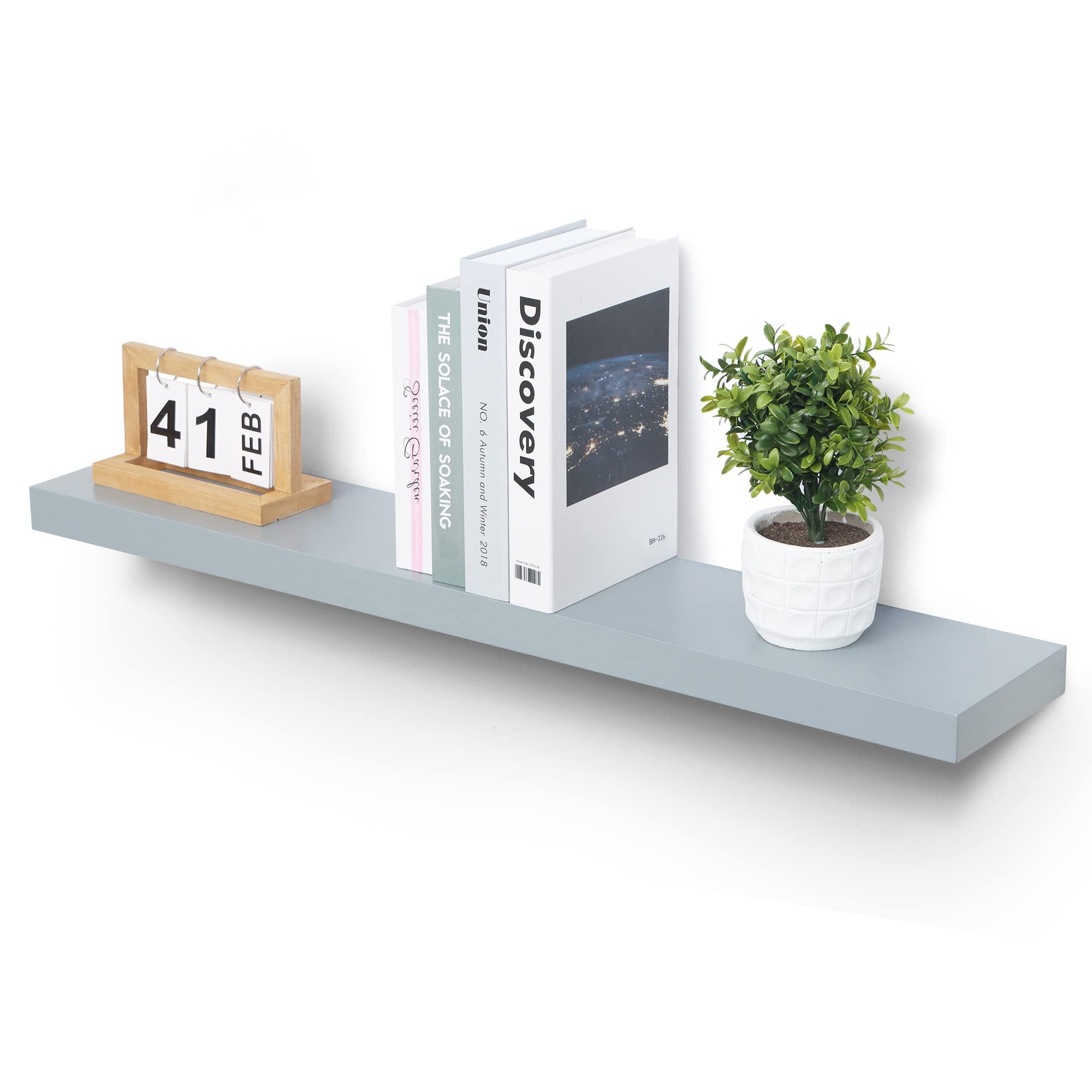 36 Inch Floating Shelves, Long Wall Shelves Wood Floating Shelves for