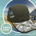 thumbnail image 2 of Naturehike gorra para el sol transpirable al aire libre gorra con visera pesca ciclismo senderismo Camping (verde), 2 of 8