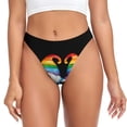 thumbnail image 1 of Fotbe Happy Pride Gnome Tanga Sin Costuras para Mujer con Estampado – Panties Invisibles, Transpirables y Cómodos para Uso Diario-XX-Large, 1 of 6