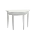thumbnail image 1 of CIMAXIC Mini Table Échelle 1:12 Mobilier Miniature Mini Maison Demi-Table Ronde Mobilier d'Artisanat,3.46"X2.56"X1.18 Pouces, 1 of 4