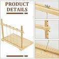 thumbnail image 5 of 15.7x9.4inch Bookbinding Sewing Frame Set Hand DIY Book Binding Tools with Hemp Rope, 5 of 7
