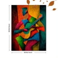 thumbnail image 3 of Abstract Guitarist Canvas Wall Art, Music Theme Print for Living Room Bedroom Office Music Room Cafe Restaurant Decor, 3 of 8