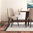 thumbnail image 6 of Addison 9-Piece Modern Solid Wood Walnut Dining Room Table and Chair Set, 6 of 6