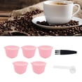 thumbnail image 4 of Cápsula de Café ANGGREK Efecto de Filtrado recargable Taza de Filtro de Café reutilizada Rosa, 4 of 8