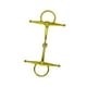 thumbnail image 5 of Bocado para caballo, filete para arnés, fácil de usar, resistente, con anilla en D, equipo de entrenamiento para deportes al libre, accesorios, 5 of 8