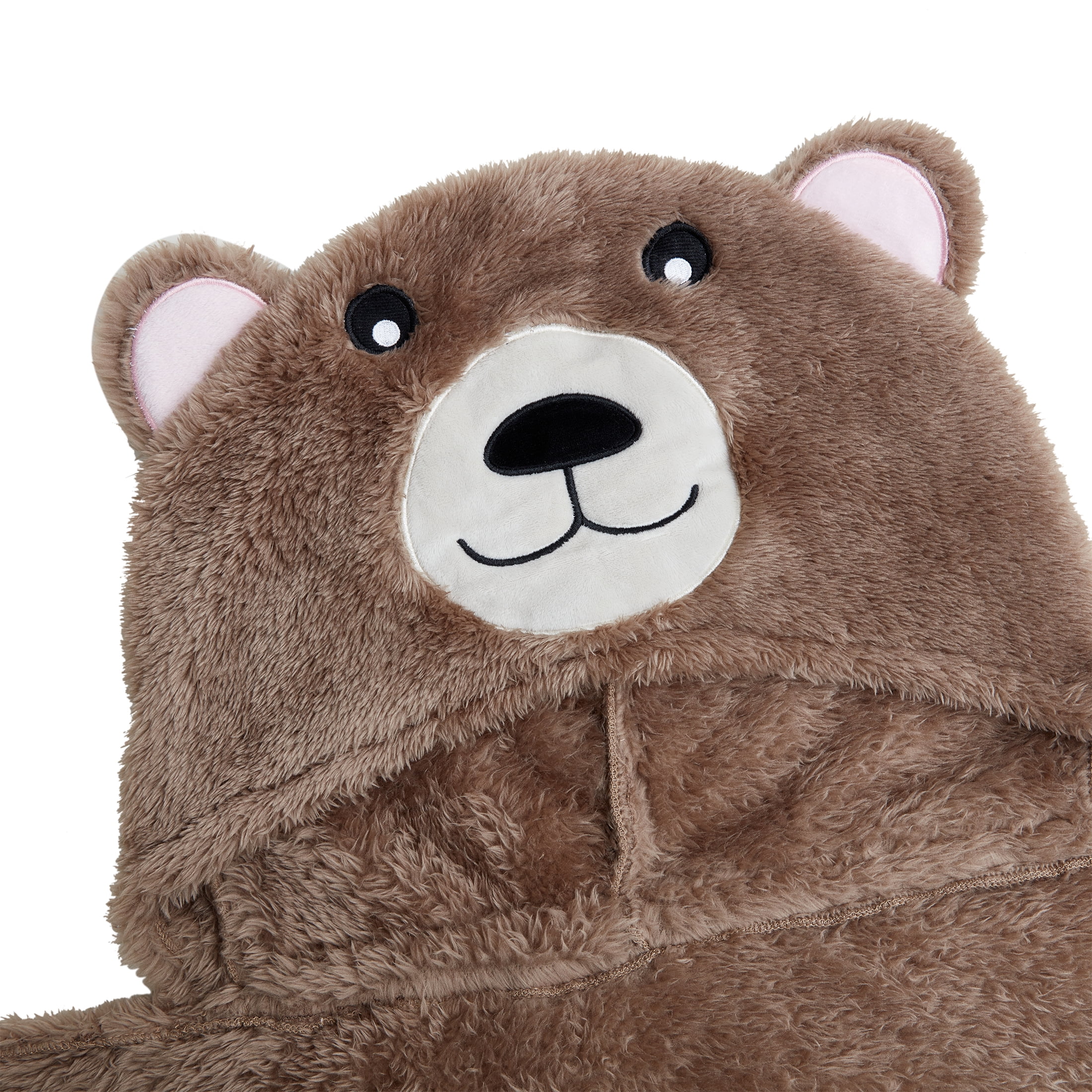 Pillowfort bear hooded bed blanket gray sale