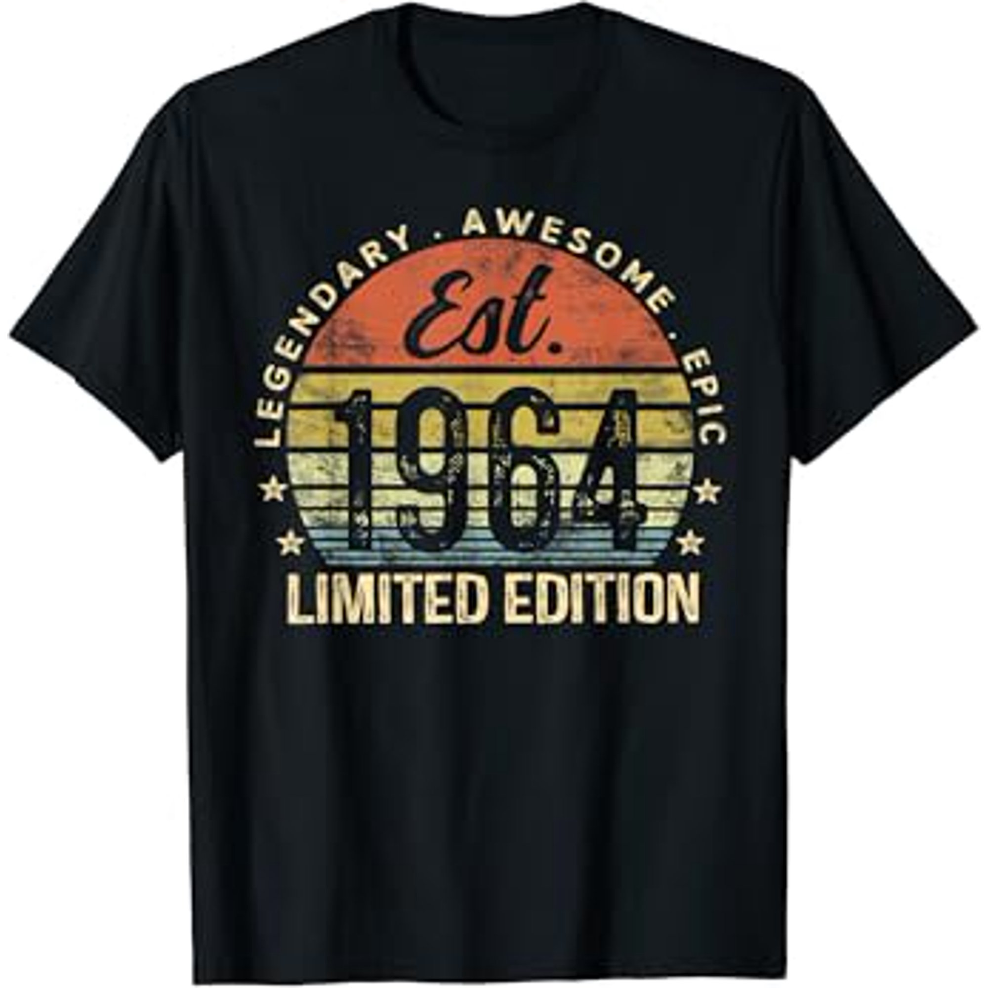 Est 1964 Edition 58th Birthday Vintage 58 Year Old T-Shirt