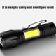 thumbnail image 3 of Linterna LED XPE+COB USB Recargable IPX4 3 Modos Antorcha Emergencia, 3 of 9
