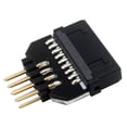 thumbnail image 3 of Peggybuy 9 Pin Adapter Plug Port Converter Motherboard Chassis Accessories (PH23B), 3 of 6