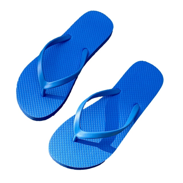 Visland Non-Slip Flip Flops Bathroom Quick Drying Slippers Clip Toe Summer Flat Slippers for Home Shower Beach Daily Outings