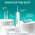 thumbnail image 3 of GuruNanda Dental Water Flosser 4.0 with Concentrated Mouthwash Pods - 300mL Tank - White, 3 of 11