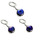 thumbnail image 3 of Constellation Time Gemstone Keychain Pendant Glow In The Dark Phosphorus Based Keychain, Double Sided Design For Versatile Use, Suitable For Men Women All Ages, 3 of 3