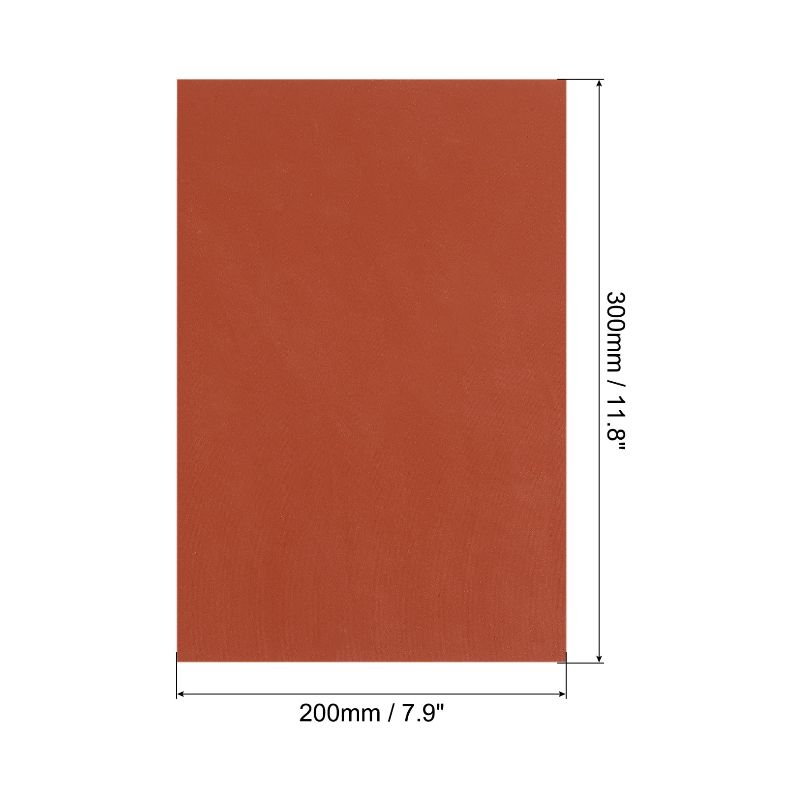 7.9" x 11.8" Silicone Heat Press Pad Mat 0.3" Thick for Heat Press Machine