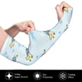 thumbnail image 2 of Balery Cartoon Turtle Mangas Refrescantes para Brazos para Hombre y Mujer – Transpirables y Absorbentes de Humedad para Mujeres, Hombres y Niños, 2 of 7