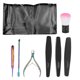 thumbnail image 1 of Juego de herramientas de manicura, juego de manicura ROSALIND Dead Nail Art Tools Set para principiantes Diseño de clase mundial, 1 of 5