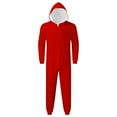 thumbnail image 5 of Christmas Family Pajamas Matching Sets Long Sleeve Zip up Holiday Nightwear Christmas Holiday Outfit Sleepwear, 5 of 6