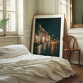 thumbnail image 3 of Scudder Ave, Northport - Northport New York Photography Nightlife Street Photography Cityscape Architecture Vintage City Night Sky Unframed Wall Art Print 24 x 32 inches, 3 of 13