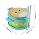 thumbnail image 3 of Tambor de mano de doble cara para niños | Instrumento de percusión azul con baquetas para aprendizaje temprano | Juguete musical sensorial para niños pequeños y preescolares, 3 of 6