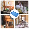 thumbnail image 3 of OULII Pet Toilet Pan For Dogs Rabbits Durable Plastic Cage Holder Easy To Clean Reusable Tray For Home For Pets, 3 of 5