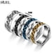 thumbnail image 2 of Anillos de cadena giratorios de acero de titanio para pareja, abridor de botellas multifuncional de alta calidad, joyería giratoria, regalos Punk, 2 of 2