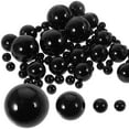 thumbnail image 1 of Miangastore Craft Accessories Black Abs 125Pcs 1.2In, 1 of 9