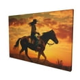 thumbnail image 3 of 16x24 inch Cowgirl Riding A Horse Canvas Pictures,Home Yard,Living Room,Bathroom Wall Decor Art Painting Prints,Retro Cowgirl Riding A Horse Art Paintings&nbsp;Canvas,For Cafes,Tavern Decoration, 3 of 6