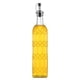 thumbnail image 1 of Botella dispensadora de aceite de oliva para cocina, juego de dispensador de aceite y vinagre de vidrio transparente de 17 oz, dispensador de jarabe de café, 1 of 6