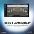 thumbnail image 5 of KENWOOD DMX400S 6.8" Digital Multimedia Receiver with Apple CarPlay & Android Auto, Backup Camera Input (New), 5 of 10