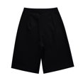 thumbnail image 3 of Pantalones cortos de traje de doble botonadura de color sólido de manga larga de estilo nuevo a la moda para mujer Pompotops ulkah937914, 3 of 5