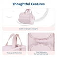 thumbnail image 6 of BAGSMART Zora Spacesaver 4-in-1 Puffy Multi-Functional Toiletry Bag for Women – Large Capacity Travel Organizer with 4 Compartments Outdoorfun Makeup Pouch FallFreshness, 6 of 9