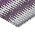 thumbnail image 4 of Addison Rugs Chantille Indoor/Outdoor Transitional Stripes Purple Washable Rectangle Rug, 8' x 10', 4 of 6