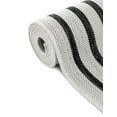 thumbnail image 6 of Unique Loom Outdoor Modern Collection Area Rug - Achromatic (2' x 5' 3" Runner White and Black), 6 of 6