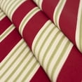 thumbnail image 2 of Waverly Inspirations 45" x 2 yd 100% Cotton Striped Precut Sewing & Craft Fabric, Red, 2 of 2