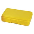 thumbnail image 2 of Deflecto 39504YEL Antimicrobial Kids Pencil Box (Yellow), 2 of 4