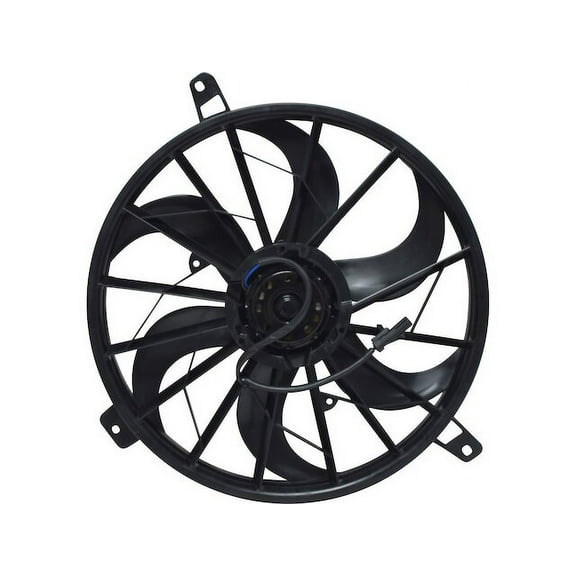 Auxiliary Fan Assembly - Compatible with 1999 - 2004 Jeep Grand Cherokee 2000 2001 2002 2003