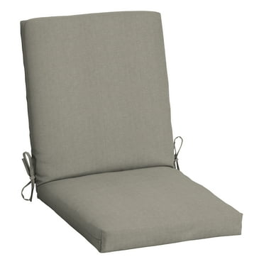 Mainstays 37"L x 19.5"W Tan 1 Piece Rectangle Outdoor Chair Cushion