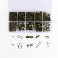 thumbnail image 6 of 1 Box Jewelry Making Kits DIY Jewelry Ears Beading Repair Tools Supplies green gold, 6 of 6