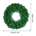 thumbnail image 6 of Honmine Green Christmas Wreath for Front Door, DIY Plain Wreaths for Xmas Wreath Decor, Wall Hanging Front Door Artificial Christmas Wreaths Making Supplies for Outdoor Indoor Decoration, 6 of 9
