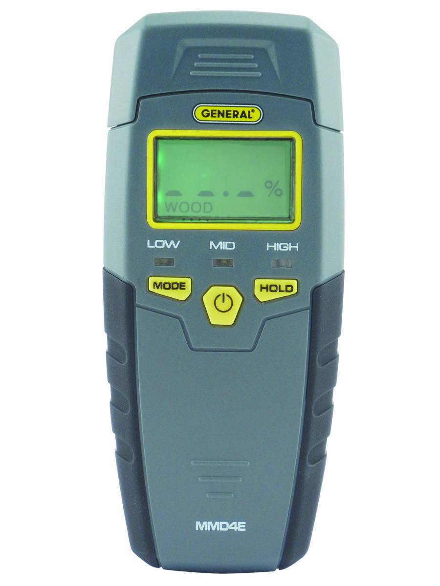 General Tools Pin-Type Moisture Meter, Backlit LCD Display |MMD4E - image 3 of 6