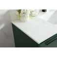 thumbnail image 4 of 40 inch single bathroom vanity in green with backsplash, 4 of 8