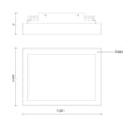 thumbnail image 2 of EW37204-GY-Kuzco Lighting-Dynamo - 12W 1 LED Outdoor Wall Mount-5.63 Inches Tall and 7.75 Inches Wide-Gray Finish, 2 of 2