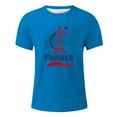 thumbnail image 3 of Playeras De Bambu Para Hombre, Camiseta De Manga Corta Con Cuello Redondo Y Estampado De Moda Francesa 2024 Para Hombre, 3 of 4