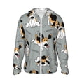 thumbnail image 1 of Fotbe Funny Beagle Active Dog Chaqueta con Protección Solar UPF 50+ para Hombre y Mujer, Camisa con Capucha y Bolsillos-XX-Large, 1 of 7