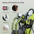 Besrey Baby Hiking Backpack Carrier for Toddlers, Waterproof