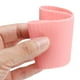 thumbnail image 4 of 3 Piezas Funda de Café Rosa, silicona reutilizable resistente al calor y antideslizante para botellas de agua de vidrio, 4 of 6