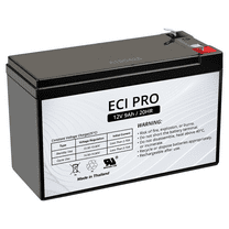 ECI Pro 12V 9AH Sealed Lead Acid (SLA) Replacement PE12V9 PX12090 UB1290 EXP1290