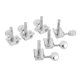 thumbnail image 4 of 6Pcs String Tuning Key Retro Style Metal Delicate Tuning Pegs Replacement for Electric Guitar Silver, 4 of 4